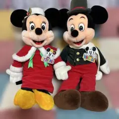 ヴィンテージ】ディズニー ドナルド ミニー ぬいぐるみ 2体セット USA