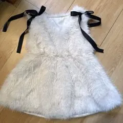 【⚠️お値下げ中、早い者勝ち⚠️】SHEIN ファーベスト フリーサイズ