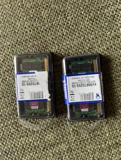 【スピード発送】 KingstonメモリKVR667D2S5/1Gのサムネイル