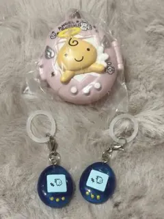 たまごっち　ガチャガチャ　めじるしチャーム　スイングケース　くりてん