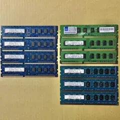 中古 / PC3-8500E 2GB PC3-10600U 2GB メモリセット