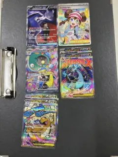 ロケット団のミュウツーex メイのはげまし　ナンジャモのハラバリー等まとめ売り！のサムネイル