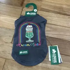 LOGOS 犬用ウェア クリームソーダ柄　Sサイズ　タンク　メッシュ　夏服のサムネイル