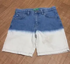 UNITED COLORS OF BENETTON グラデーションハーフパンツ