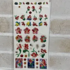 リトル・マーメイド アリエル シール　ディズニー　ディズニーストア　平成レトロ