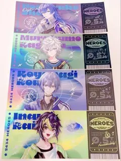 にじさんじ チケット風カード Dytica ハーフアニバーサリー ハフバ