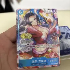 ゼ*ゼ様 ワンピースカードハンコック パラレル　中国版　シリアル