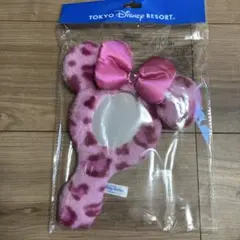 ディズニー　ヒョウ柄　レオパード　ミラー
