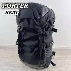 希少 ポーター ヒート リュックサック マウンテンリュック 黒 大容量 A4可