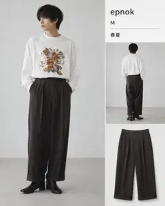 epnok きれカジ バギーワイドパンツ M　きれいめ　モードのサムネイル