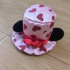 ディズニー　ミニー ヘアピン　　耳付き帽子