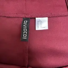 H&M バーガンディ スリーブレス トップス XL