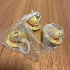 めじるしアクセサリー　ルフィむぎわら3個