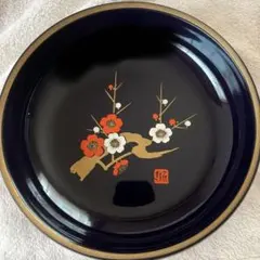 菓子皿 　菓子鉢 　菓子器 　梅の花 　漆器 　レトロ