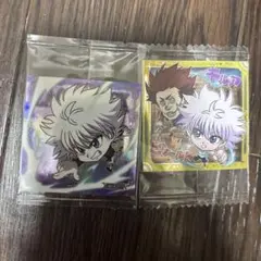 HUNTER ×HUNTERシールウエハース　キルアvsビノールト キルアセット