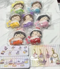 なにわ男子 サンリオコラボマスコット ケース キーホルダーセット
