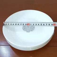 ヤマザキ　白いお皿６枚セット