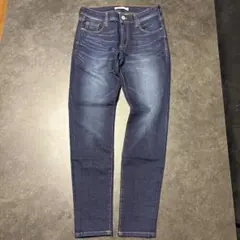 【未使用】AZUL BY MOUSSY スキニーデニム ダークブルー