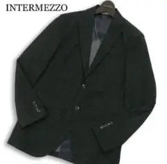 INTERMEZZO テーラードジャケット ブラック　レナウン　春夏　美品のサムネイル