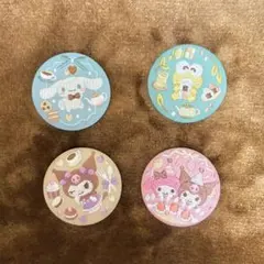 【サンリオ】刺繍缶バッジセット