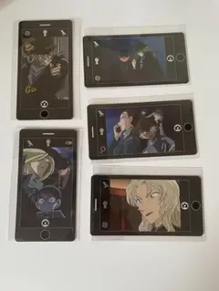 名探偵コナン コナンプラザ スマフォトコレクション 箔押し　ジン・ベルモット