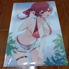 ホロライブ　宝鐘マリン　非売品　クリアファイル