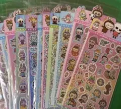 ラブブ シール らぶぶ ステッカー LABUBU 10枚