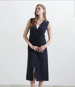 ラップカシュクールワンピースのサムネイル