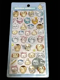 正規品⭐️ちいかわ⭐️ボンボンドロップ　シール❣️みんなポーズ