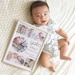 ベビー/出産祝い/誕生日/写真入りオーダーメイド/記念日/プレゼントギフトに★