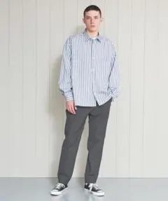 H BEAUTY&YOUTH NYLON 1P TAPERED PANTS