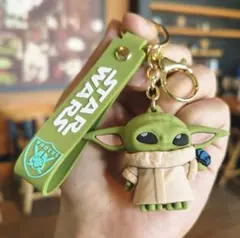 STAR WARS マンダロリアン ベビーヨーダ グローグー キーホルダー①