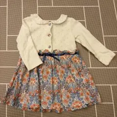 Sense of Wonder 花柄ワンピース 80