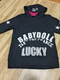 BABY DOLL フード付きパーカー 140