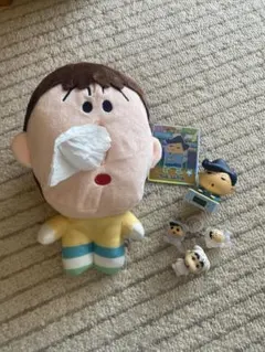 クレヨンしんちゃん ぬいぐるみ フィギュア付き