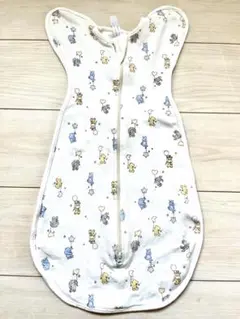 バースデーのスワドル、ベビースリーパー 動物柄 33x60cm未使用２枚セット