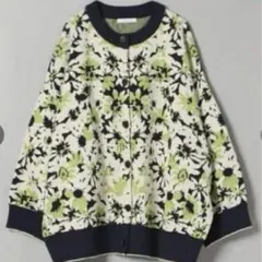 JEANASIS スポンディッシュアソートクルーカーディガン