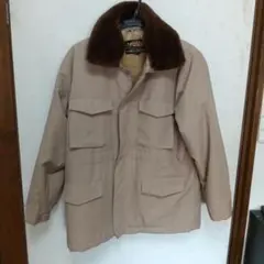 最終価格)RIVAR ベージュ ファー襟 ジャケット Mサイズ