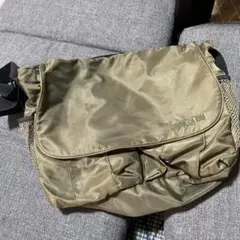 COMME CA ISM オリーブグリーン ショルダーバッグ