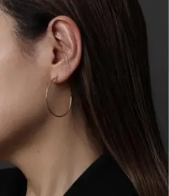 BAR JEWELLERY フープピアス 両耳用 - メルカリ