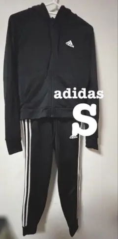 【adidas】ジャージ上下セット ブラック Sサイズ♡