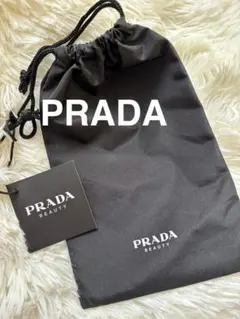 PRADA プラダ 黒 ナイロンポーチ 巾着袋 ブラック トラベルポーチ