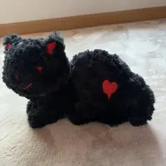 美品】米津玄師リイシューねこちゃん黒猫ネコBLACK AND RED - メルカリ