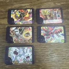 ポケモンフレンダ カプコケコ、テツノイワオ、イッカネズミ ウガツホムラ、ハッサム