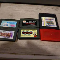 ゲームボーイアドバンス ソフト5本とおまけ