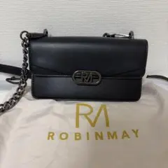 イタリア製 RODO ロド ビジューストーン サテン パーティバッグ 箱付き