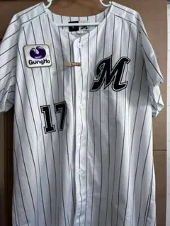 千葉ロッテマリーンズ 小川龍成 ユニフォーム Oサイズ 鴎ワッペン
