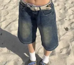 デニム ショートパンツ