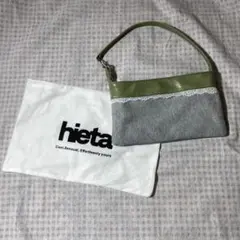 Hietaグレー/ミント ショルダーバッグ Hietaグレー/ミント ショルダーバッグ - メルカリ