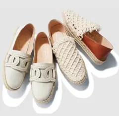TOD'S トッズ サンダル シューズ ケイト ロゴ エスパドリーユ 24.5